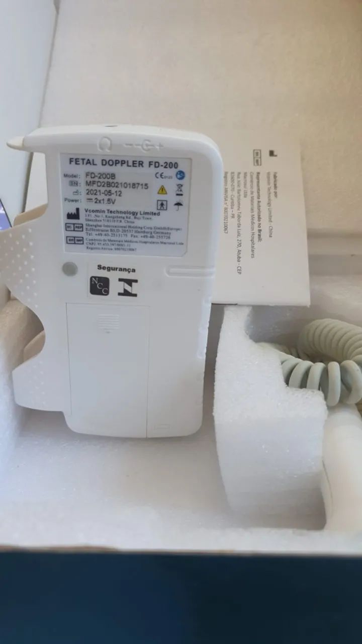 Doppler Fetal Portátil Digital FD-200B MD - Foto 2
