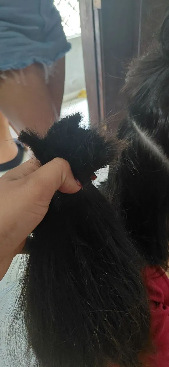 Cabelo humano sem química liso  - Foto 2