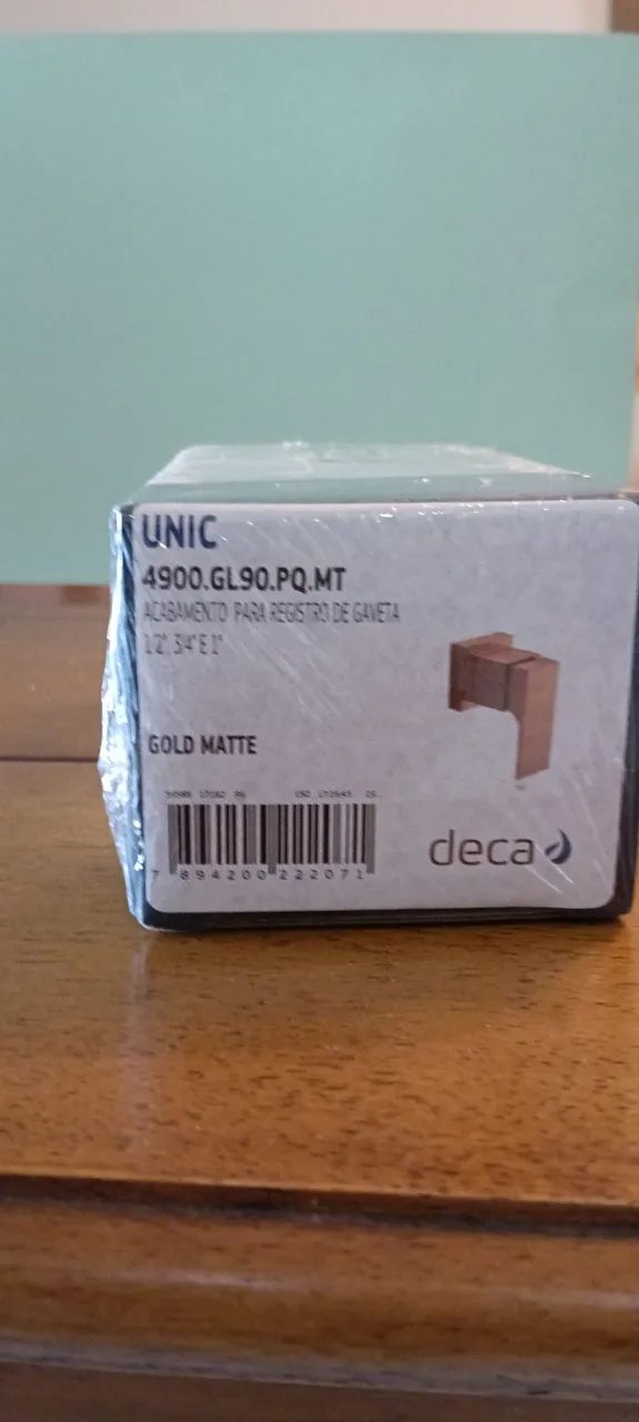 Acabamento para registro 