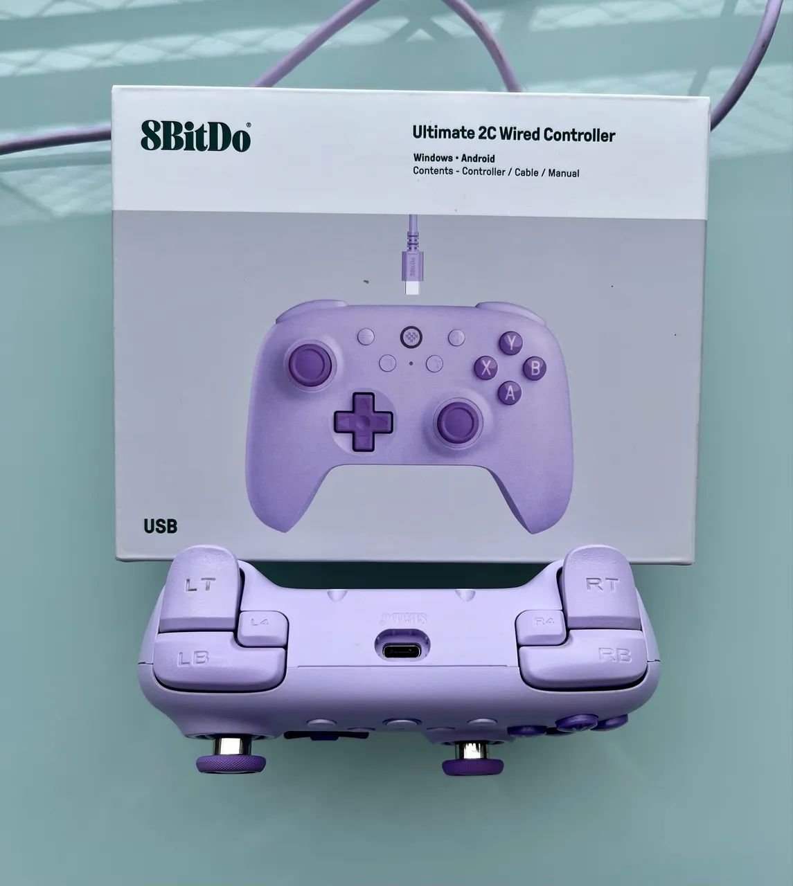 Controle 8BitDo Ultimate 2C Wired (USB) para PC/Android - Foto 3