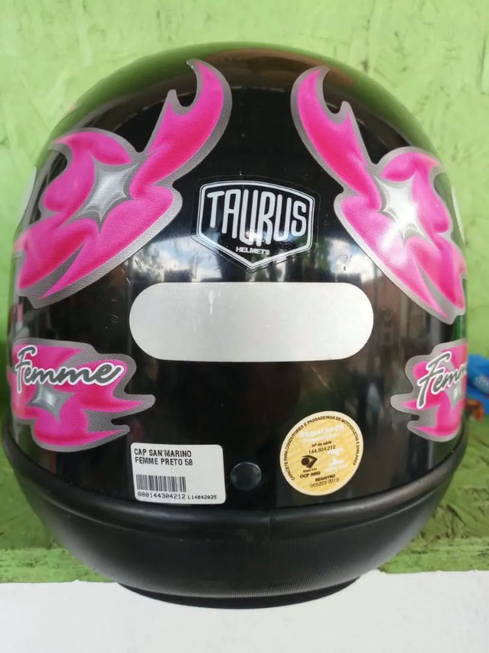 Capacete feminino usado poucas vezes  - Foto 2