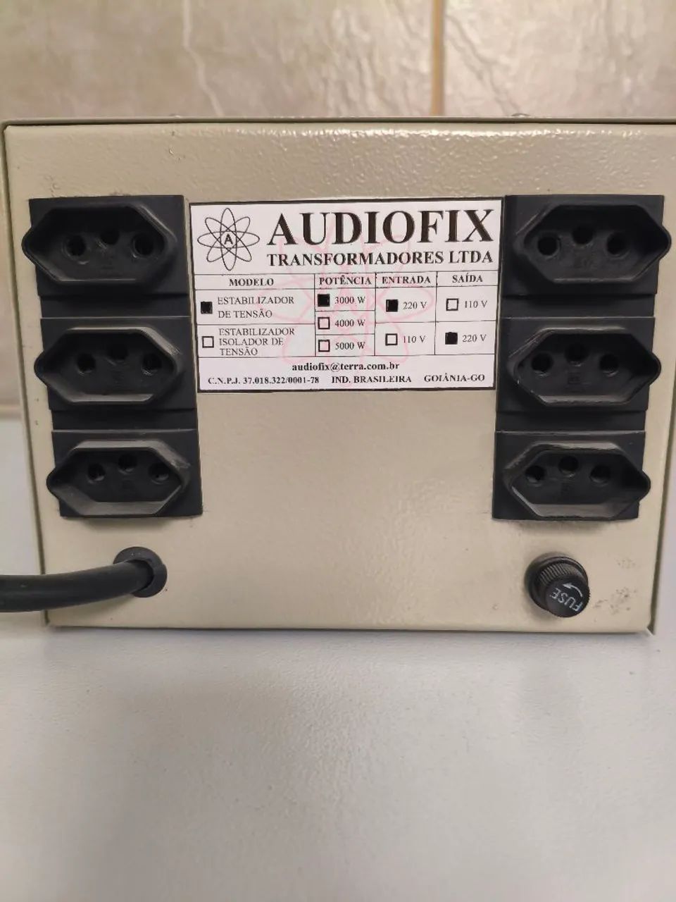 Regulador voltagem eplus 3000 - Foto 2