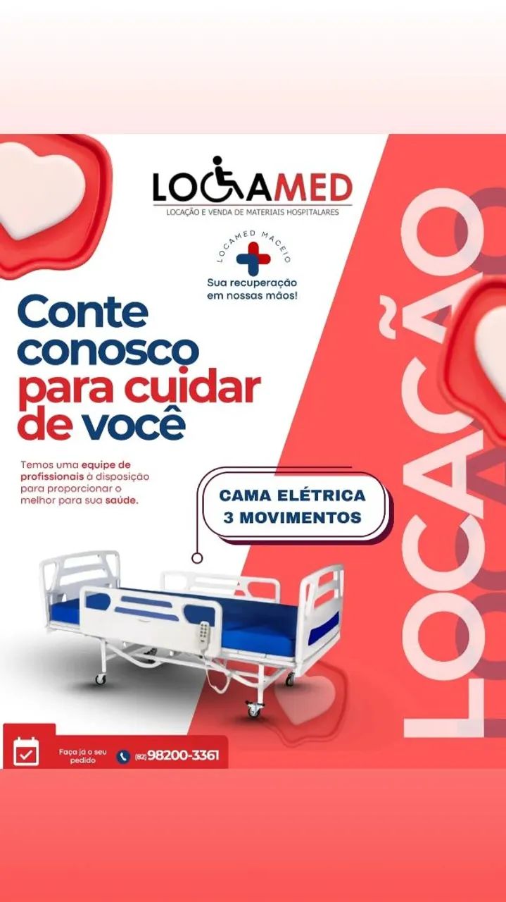 Cama hospitalar nova e usada - Foto 4