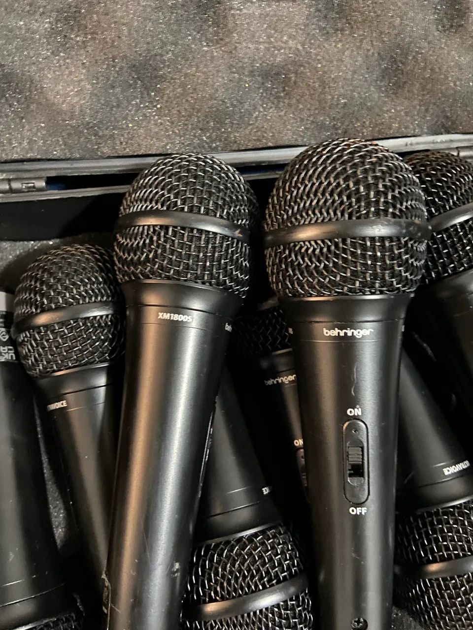 9 microfone xm1800s behringer zero 