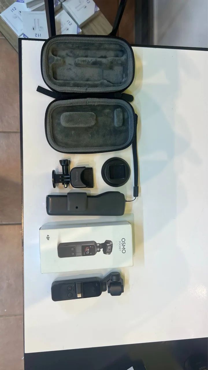 Dji Osmo Pocket 4k Câmera Portátil Estabilizada 3 Eixo Preta - Foto 4