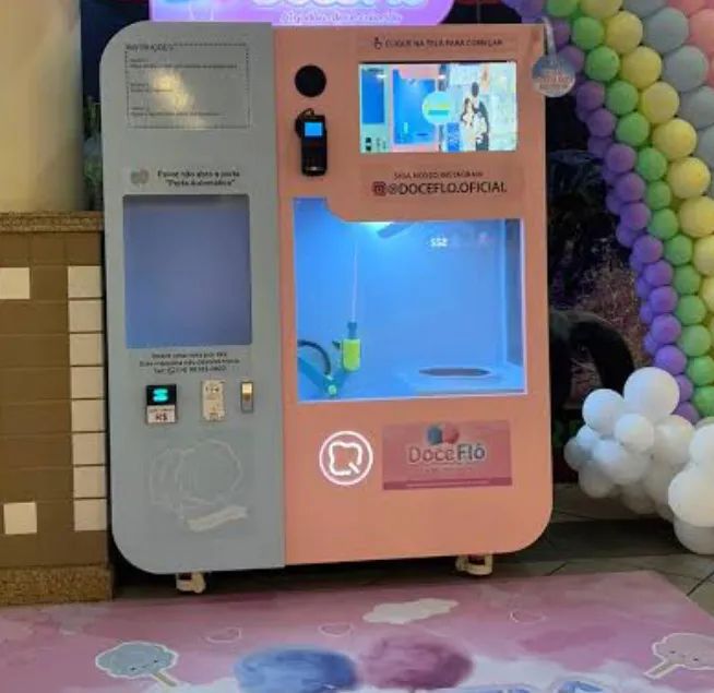 MÁQUINA AUTOMÁTICA ALGODÃO DOCE