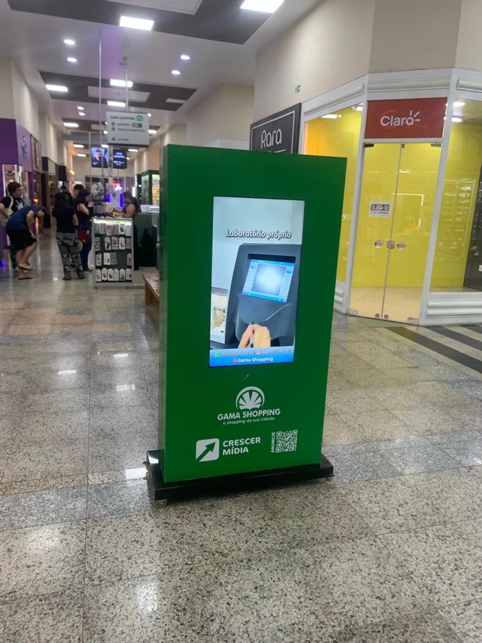 Totem publicitário dupla face 40 polegadas  - Foto 5