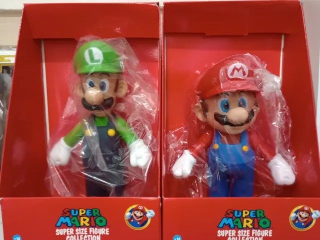 mario ou luigi em vinil grande
