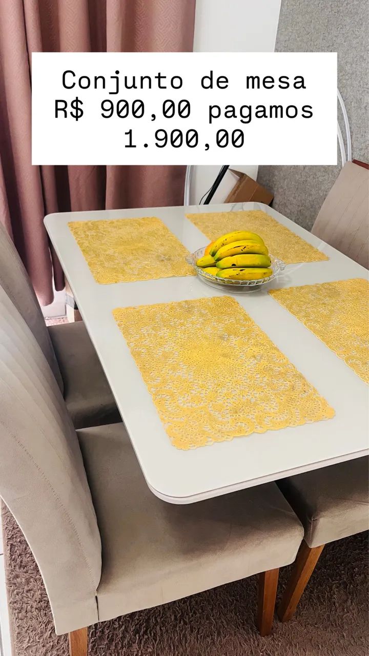 CONJUNTO DE MESA - Foto 3