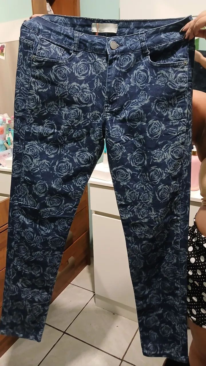 Calça jeans feminina 40 - Foto 4