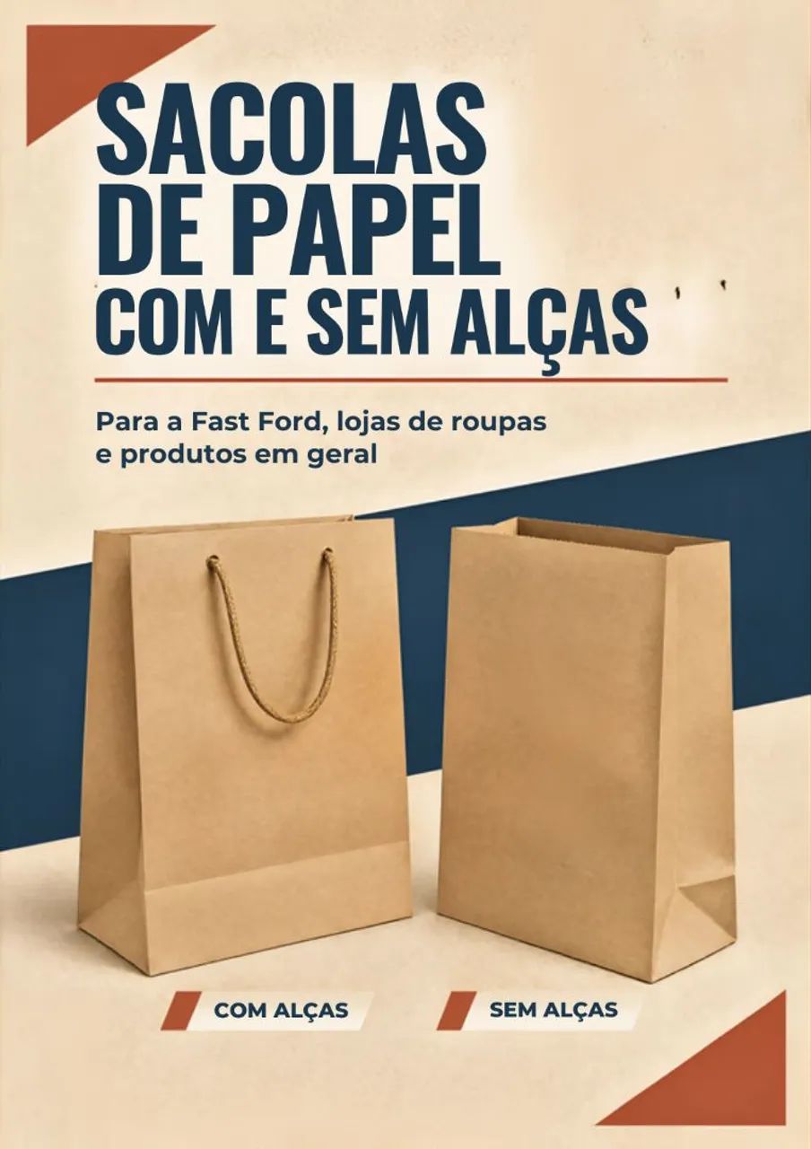 Sacolas de Papel - Foto 2