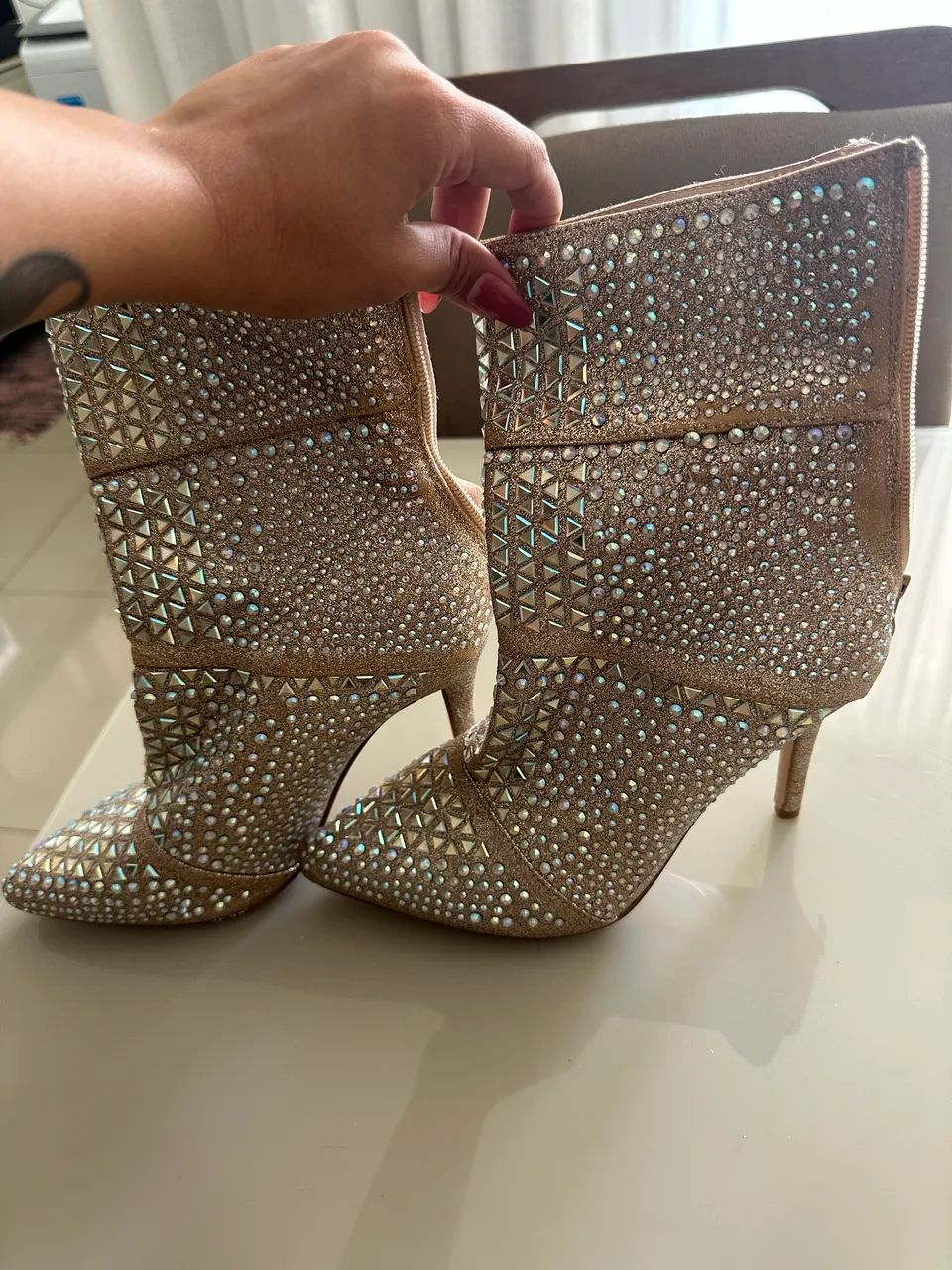 Bota Glamour numeração 37 - Foto 3