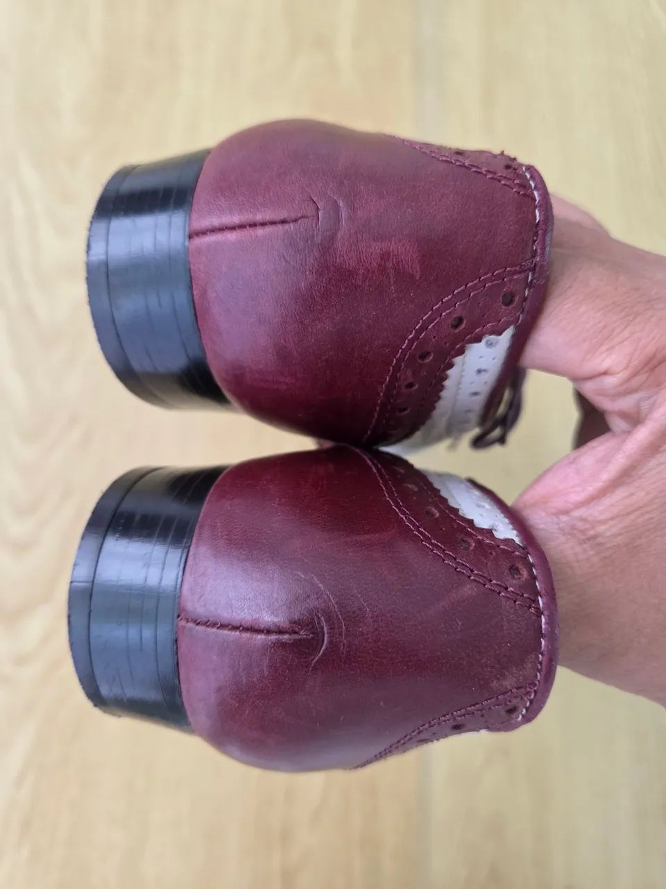 sapato oxford zara couro legitimo 38 - Foto 3