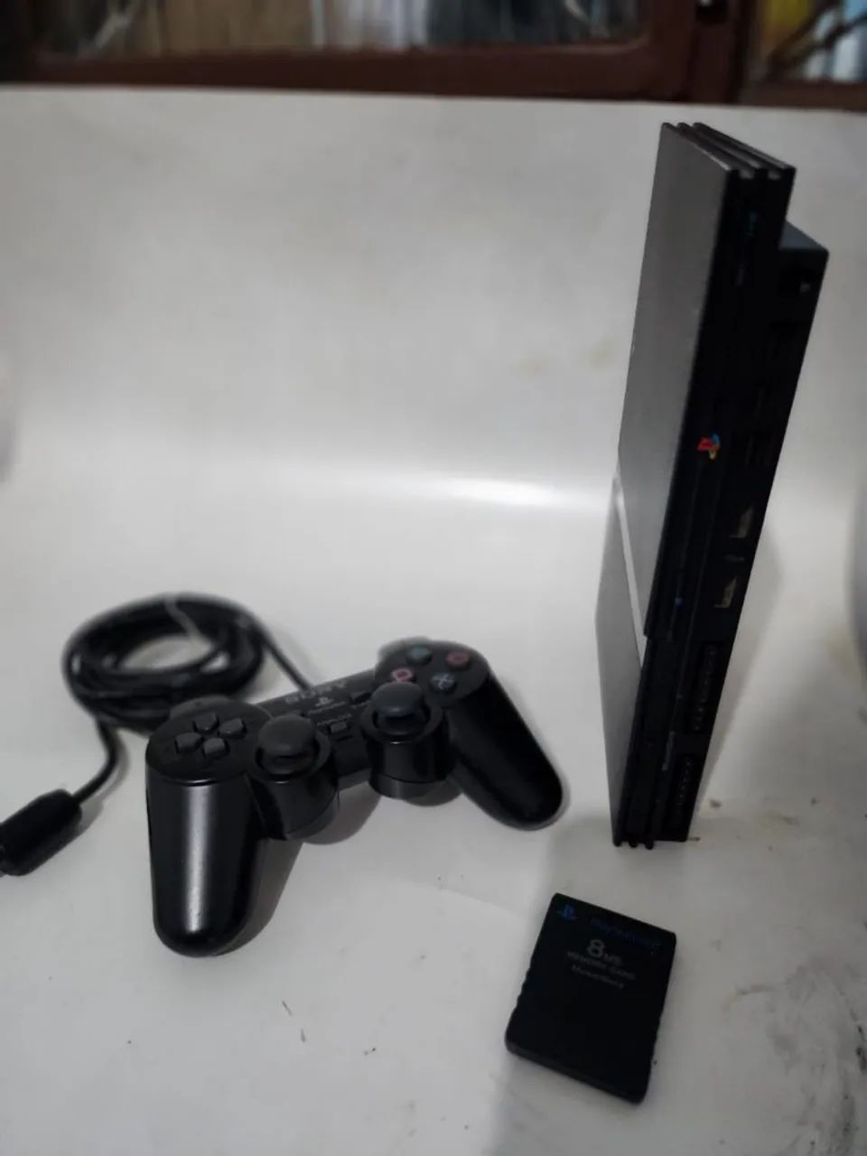 Playstation ps2 slim leitor ok cd prata  - Foto 2