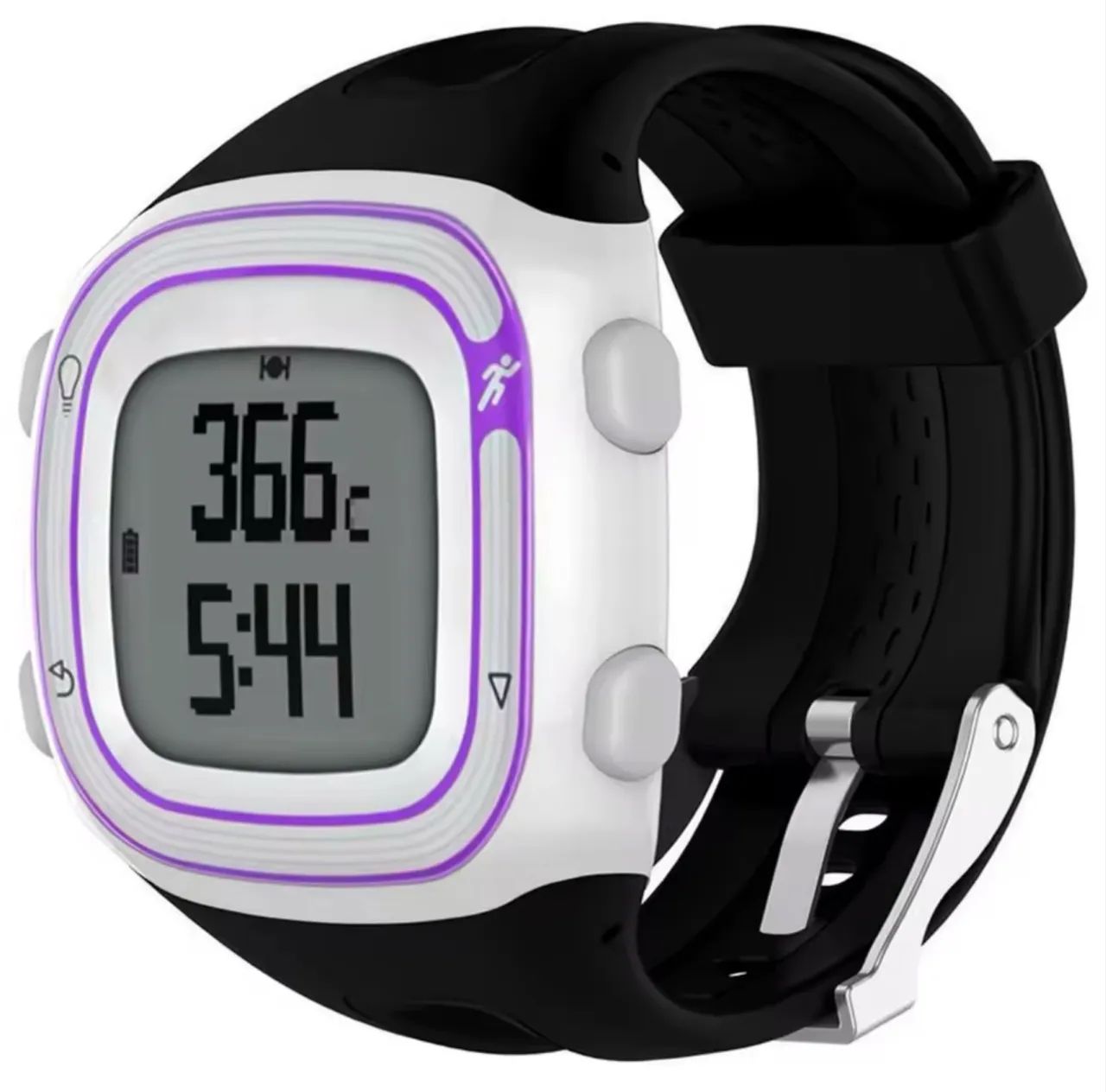 Pulseira de relógio inteligente silicone ajustável para forerunner 10 15 - Foto 4