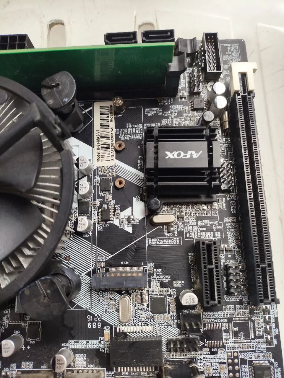 Kit placa mãe Afox DDR3. - Foto 2