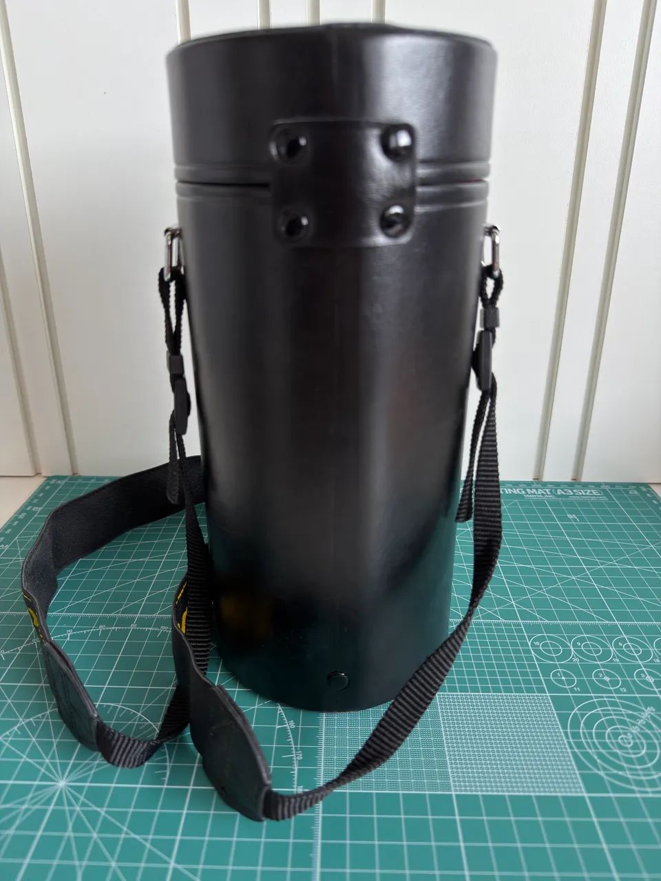 Nikon CL-45 Hard Case em couro + Alça Nikon D800 - Excelente estado - Foto 4