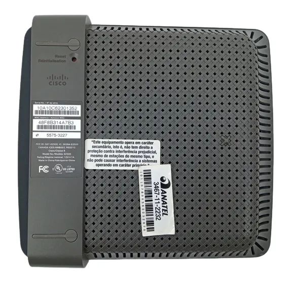 ROTEADOR WIRELESS CISCO LINKSYS E2500 DUAL BAND N600 -  USADO  - Foto 5