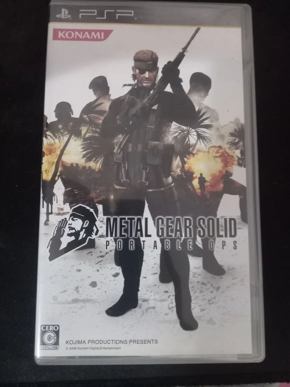 Metal Gear Solid Portable Ops - PSP *Japonês - Jogos de Vídeo Game