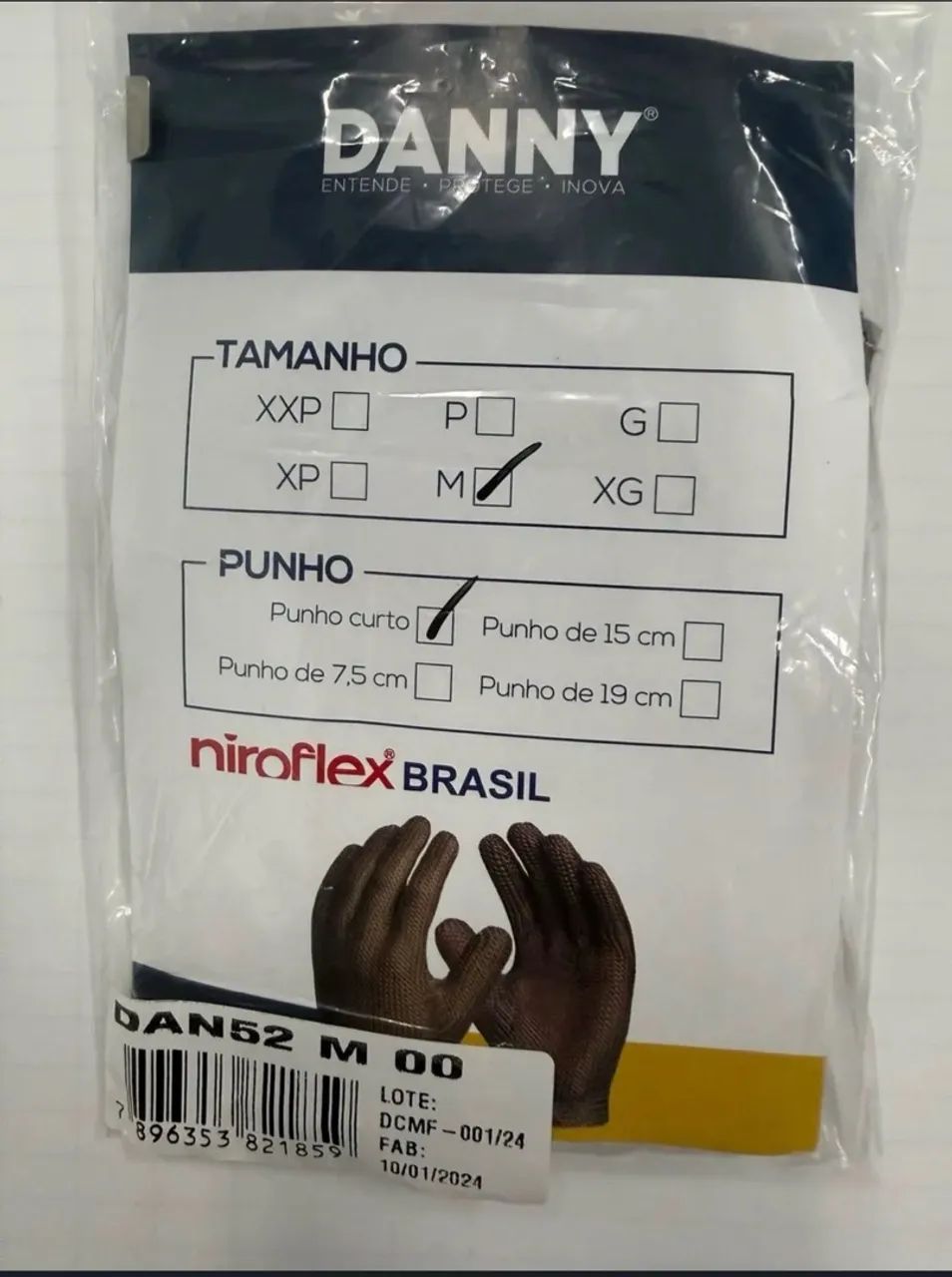 Luva Malha de aço Açouguiero  - Foto 3