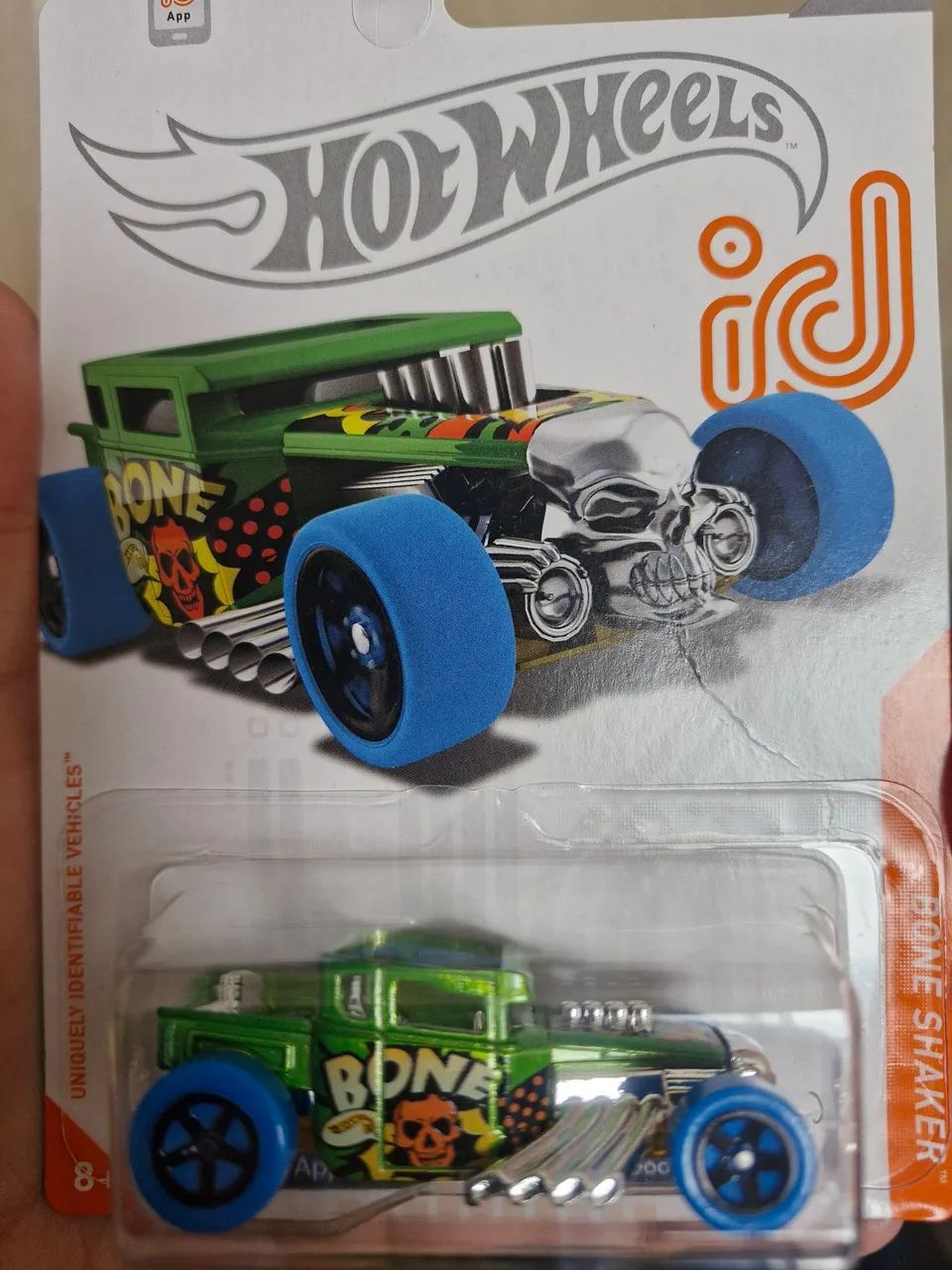 HOT WHEELS ID - BONE SHAKER - MINIATURA