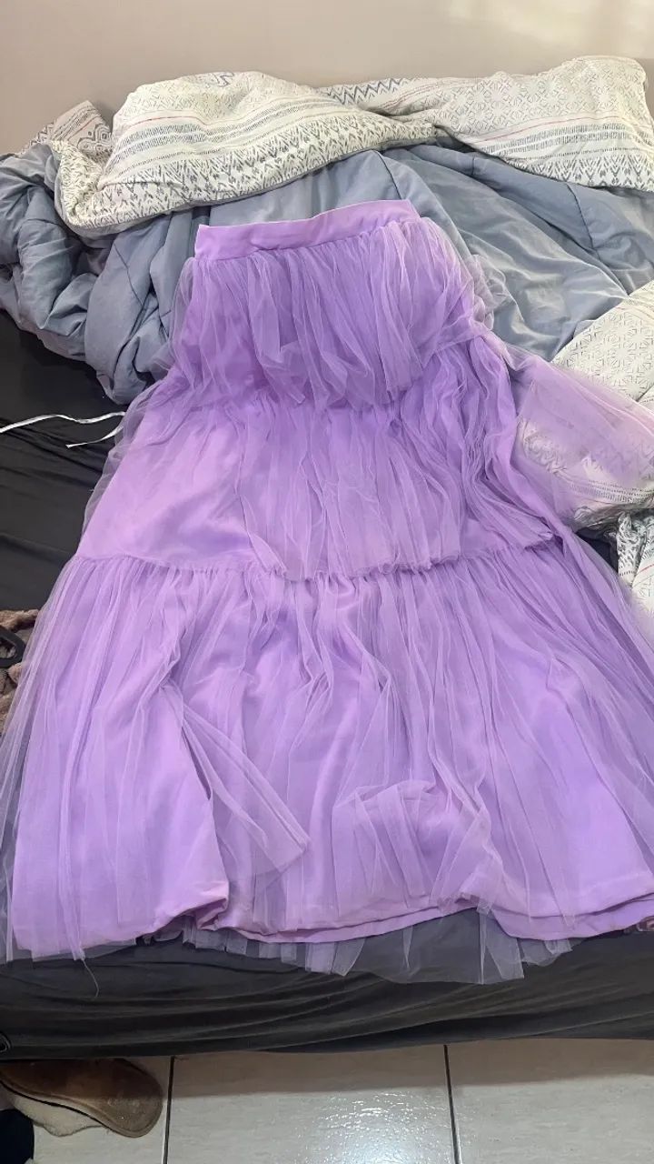 Vestido de festa Lilás  - Foto 4