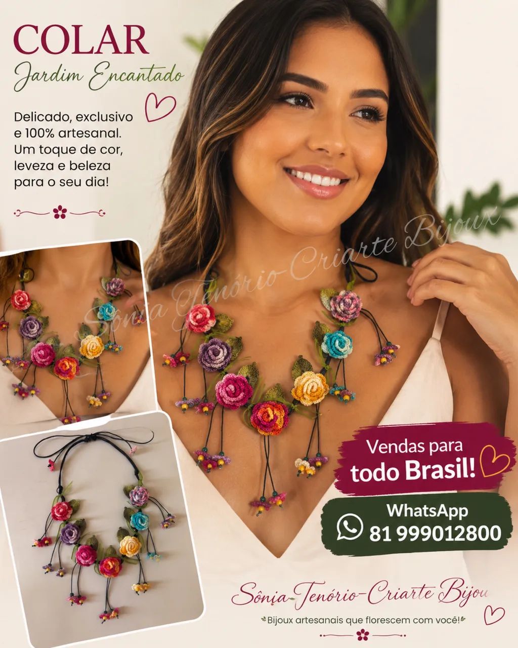 Colares Artesanais feitos com carinho  - Foto 5