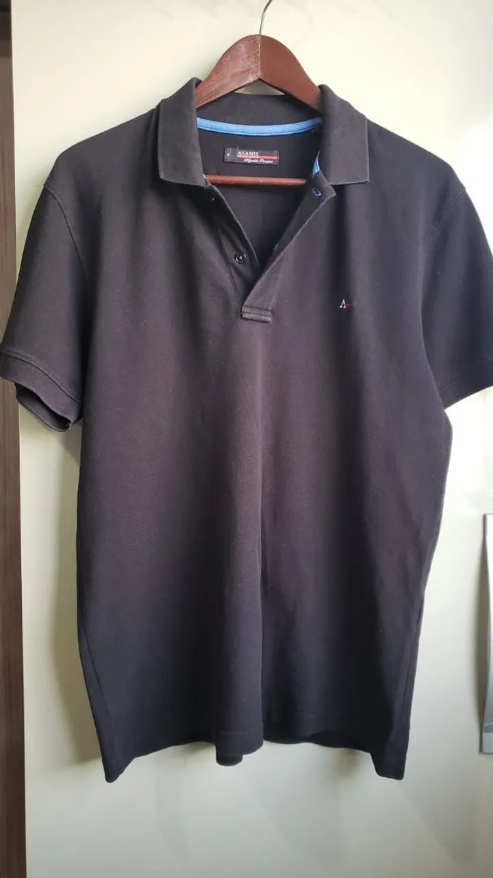 Camisa polo Aramis em malha de algodão peruano premium  - Foto 3