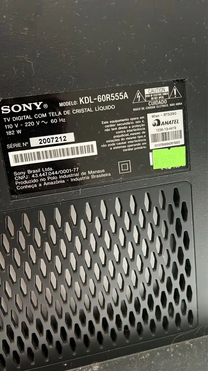 Tv Sony modelo :KLD-60R555A - Foto 2
