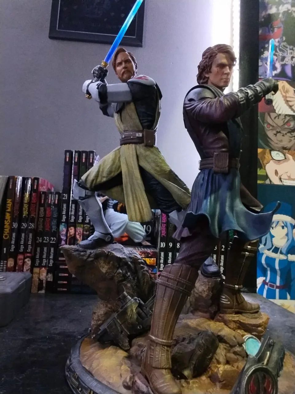 Action Figure Anakin e Obi-wan escala 1-6  - Foto 4