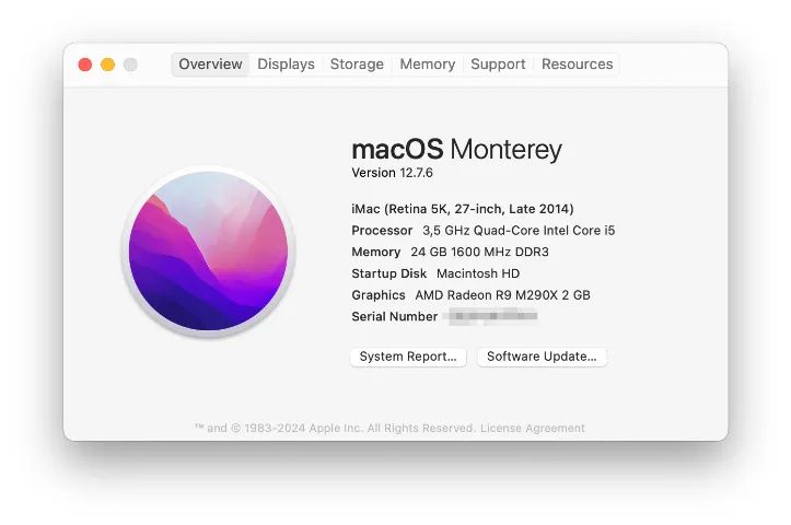 Apple iMac 5K 27" Late-2014 com MacOS Monterey 12.7.6 Impecável com caixa, nota e manuais - Foto 2