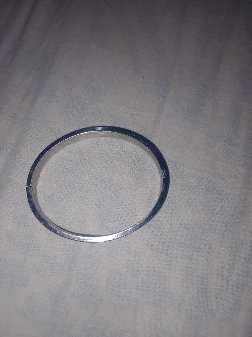 Pulseira prateado aço inox  - Foto 4