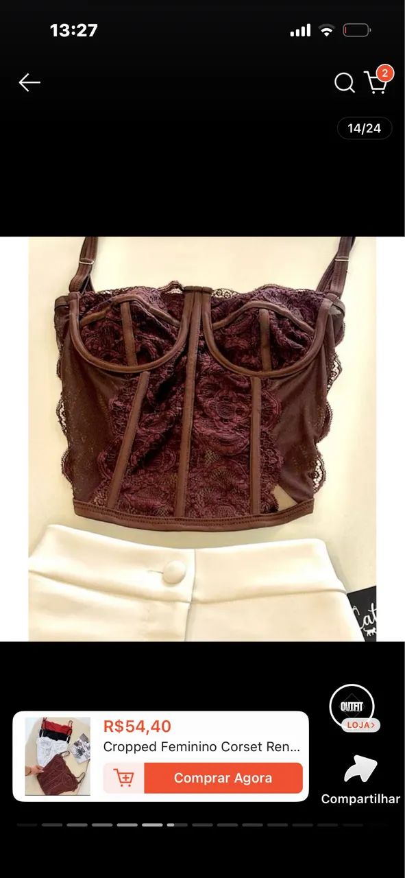 corselet TAM único 