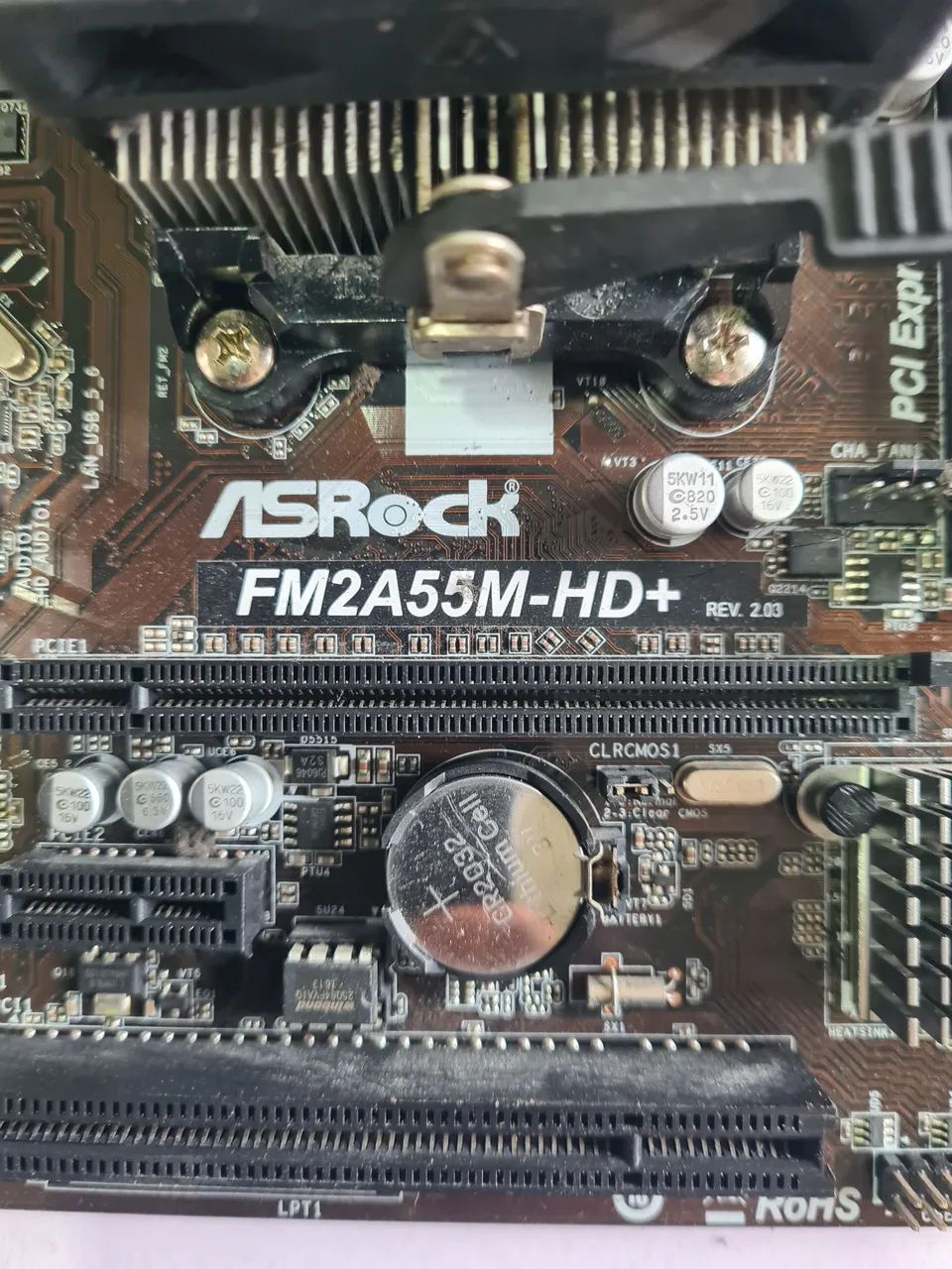 Placa mãe ASRock FM2a55m-HD+ com HDMI - Foto 2