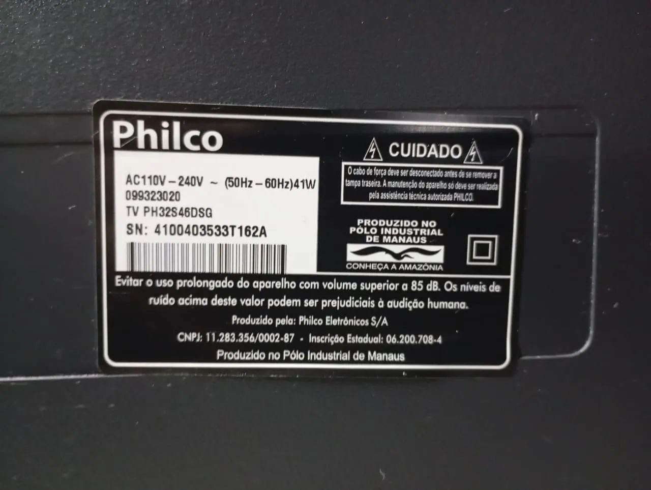 Tv smart Philco 32 polegadas. (COM DEFEITO) - Foto 3