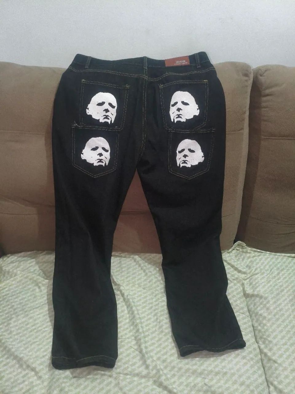 Calça Jeans Preta - Michael Myers  - Foto 2