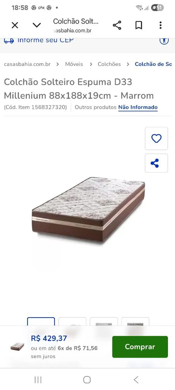 Cama Solteiro com Auxiliar - Foto 2