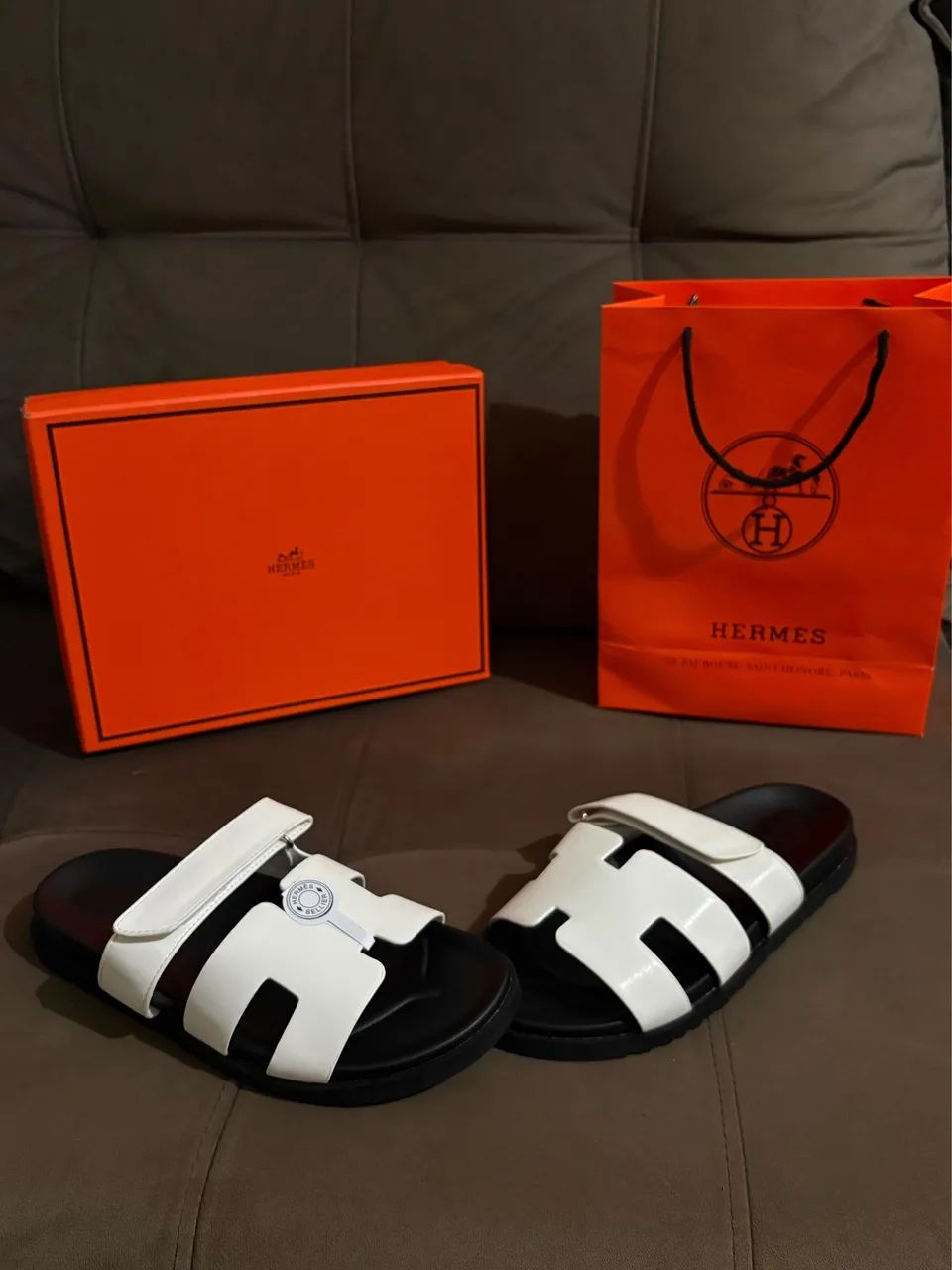 Hermés Chypre branca  - Foto 3