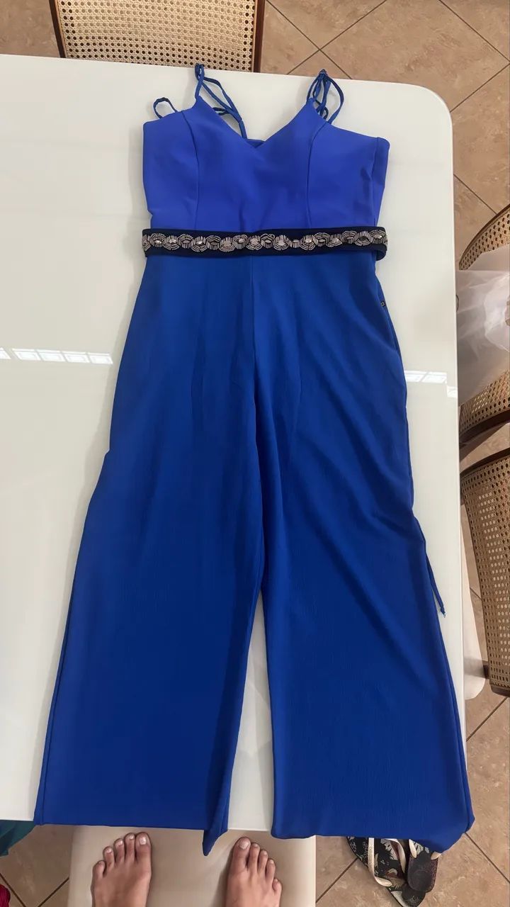 Macacão azul GG