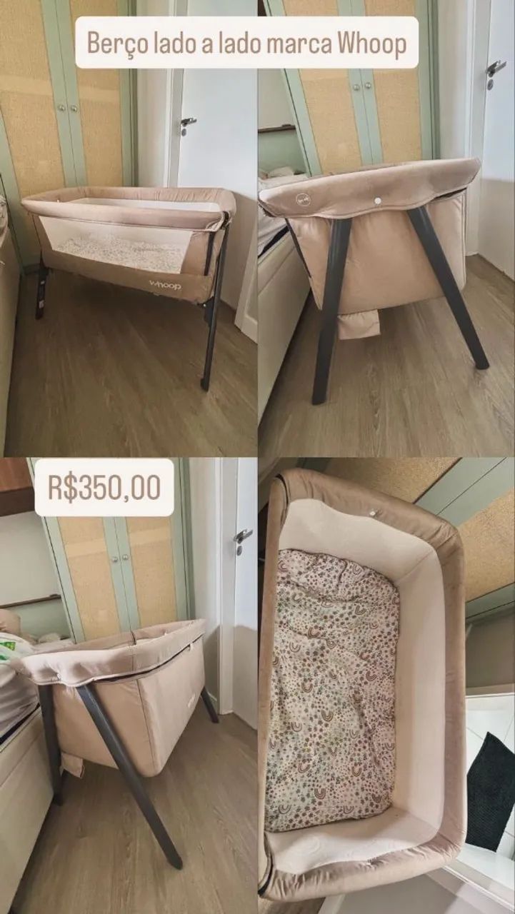 Berço lado a lado woop