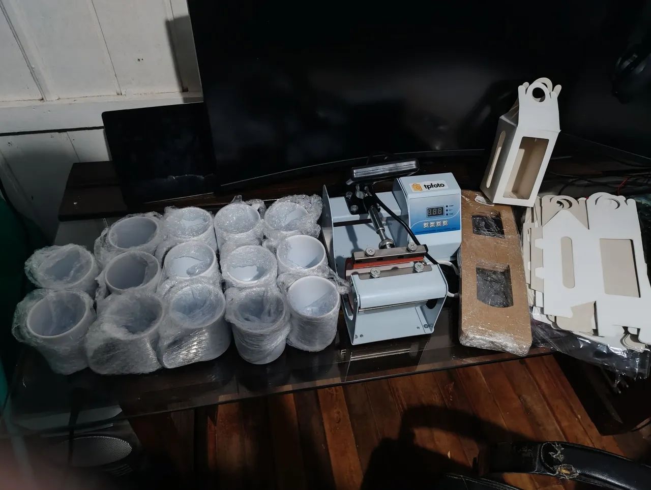 Oportunidade, Estamparia (sublimação), prensas, impressora e materiais.