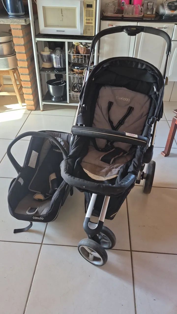 Carrinho de bebe travel system Kiddo