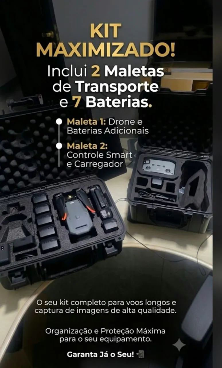 Kit 2 Drones Mavic 3 (1 Termal + 1 Pro) 31 mil  - Foto 2