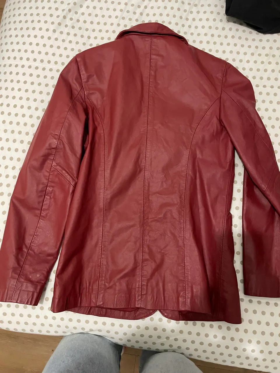 Blazer 100% couro tam. M - Foto 3