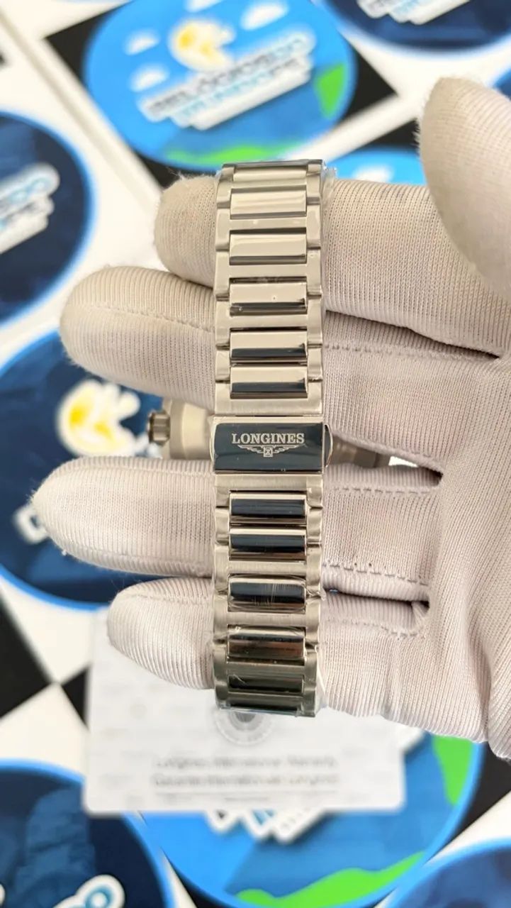 RELÓGIO LONGINES HYDROCONQUEST ICE BLUE AUTOMÁTICO  - Foto 5