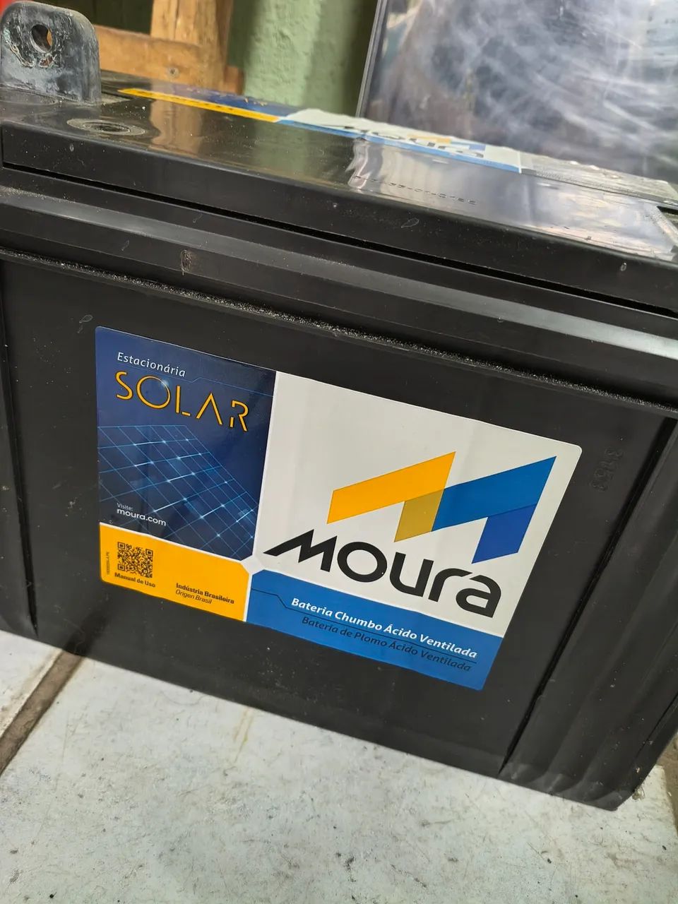 Bateria Moura solar