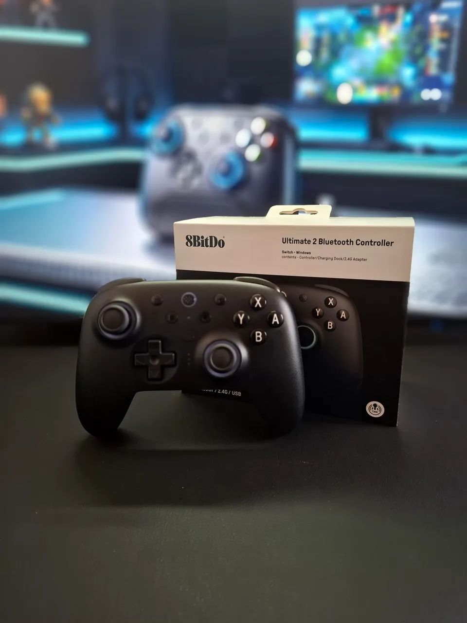 Controle Sem fio 8Bitdo Ultimate 2 Wireless. - Foto 2
