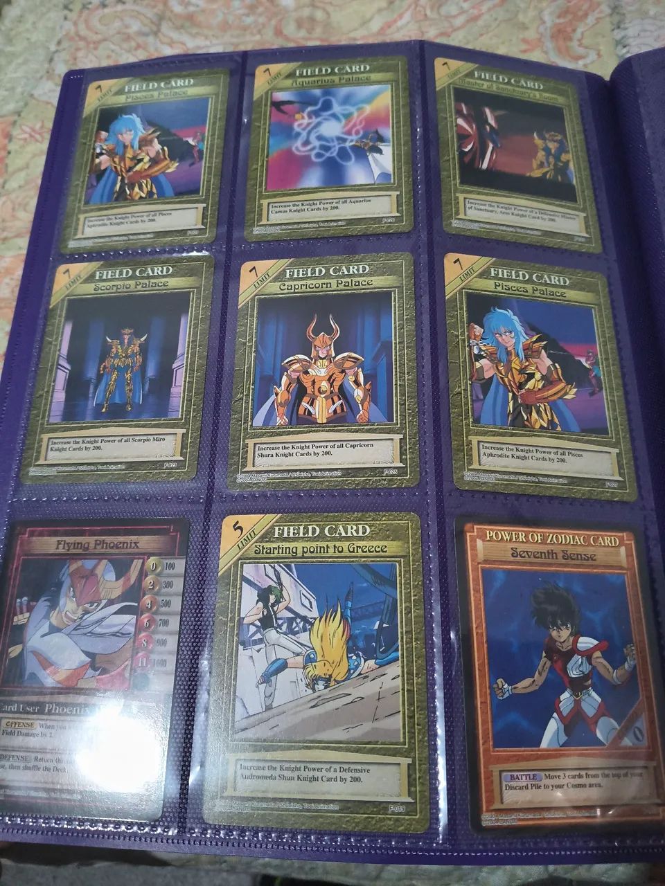 Cards cavaleiros do zodíaco Bandai original - Hobbies e coleções