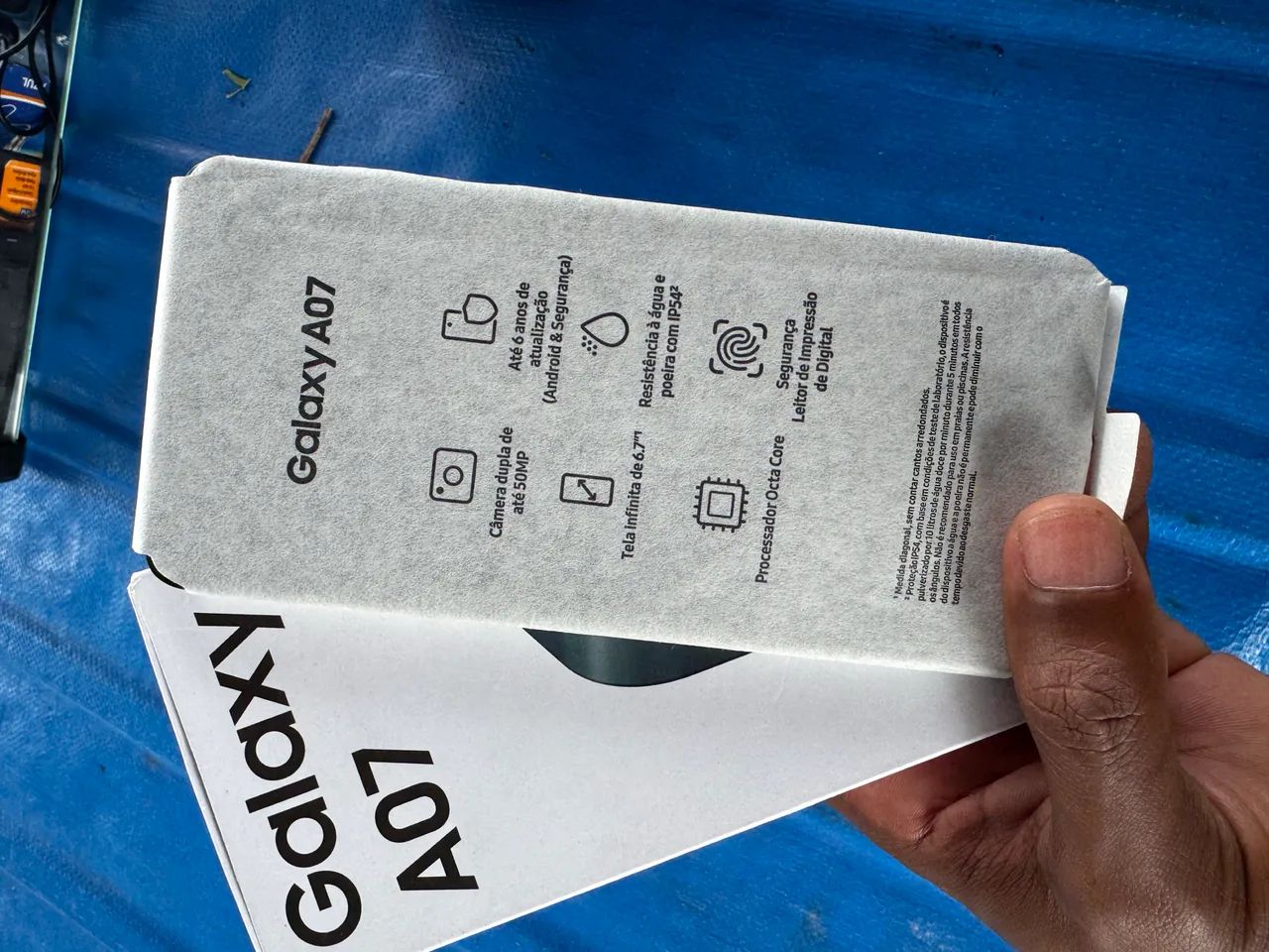 Samsung a07 128gb e com nota fiscal - Foto 2