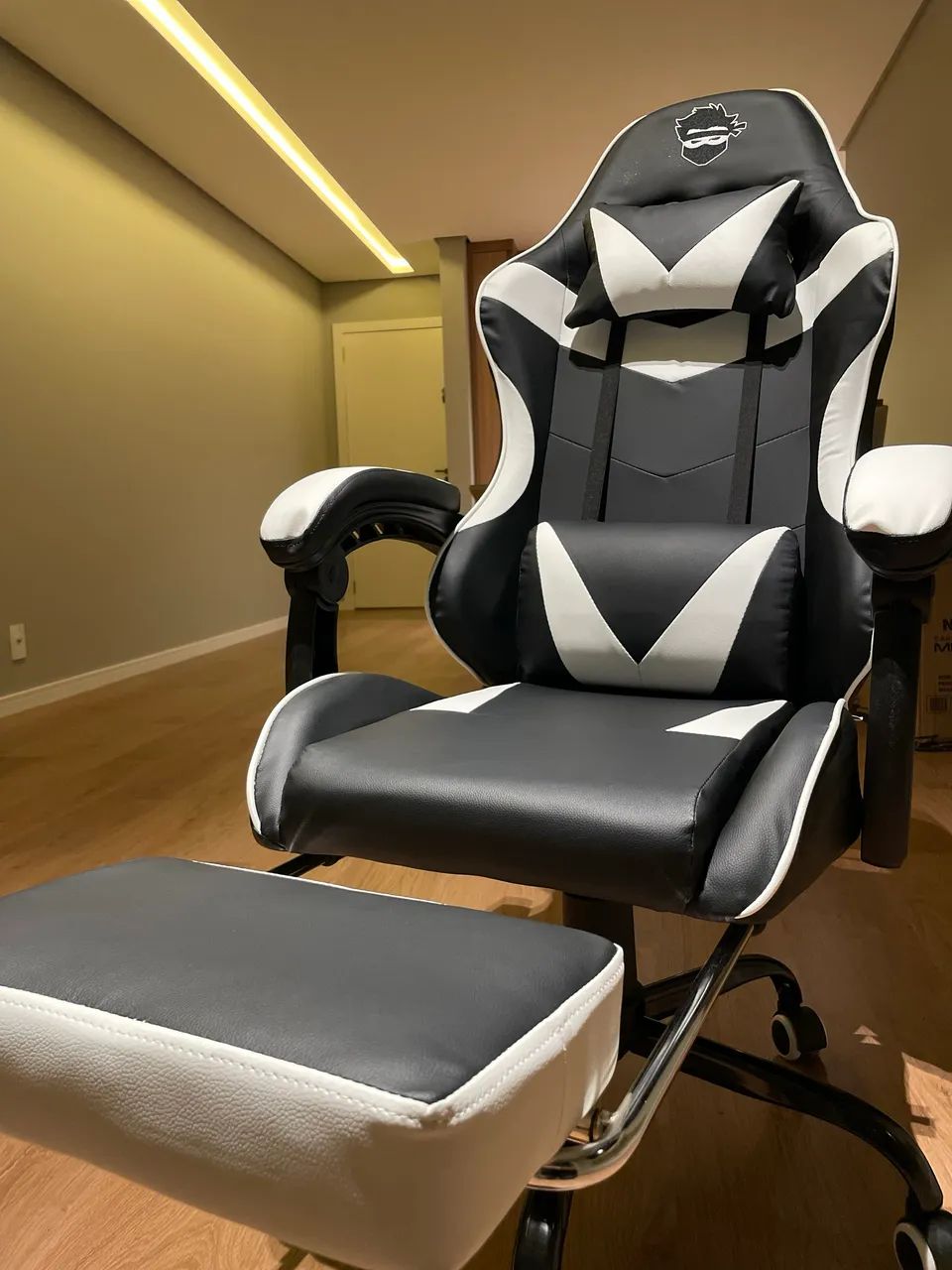 Cadeira gamer reclinável ninja - com massageador - Foto 3